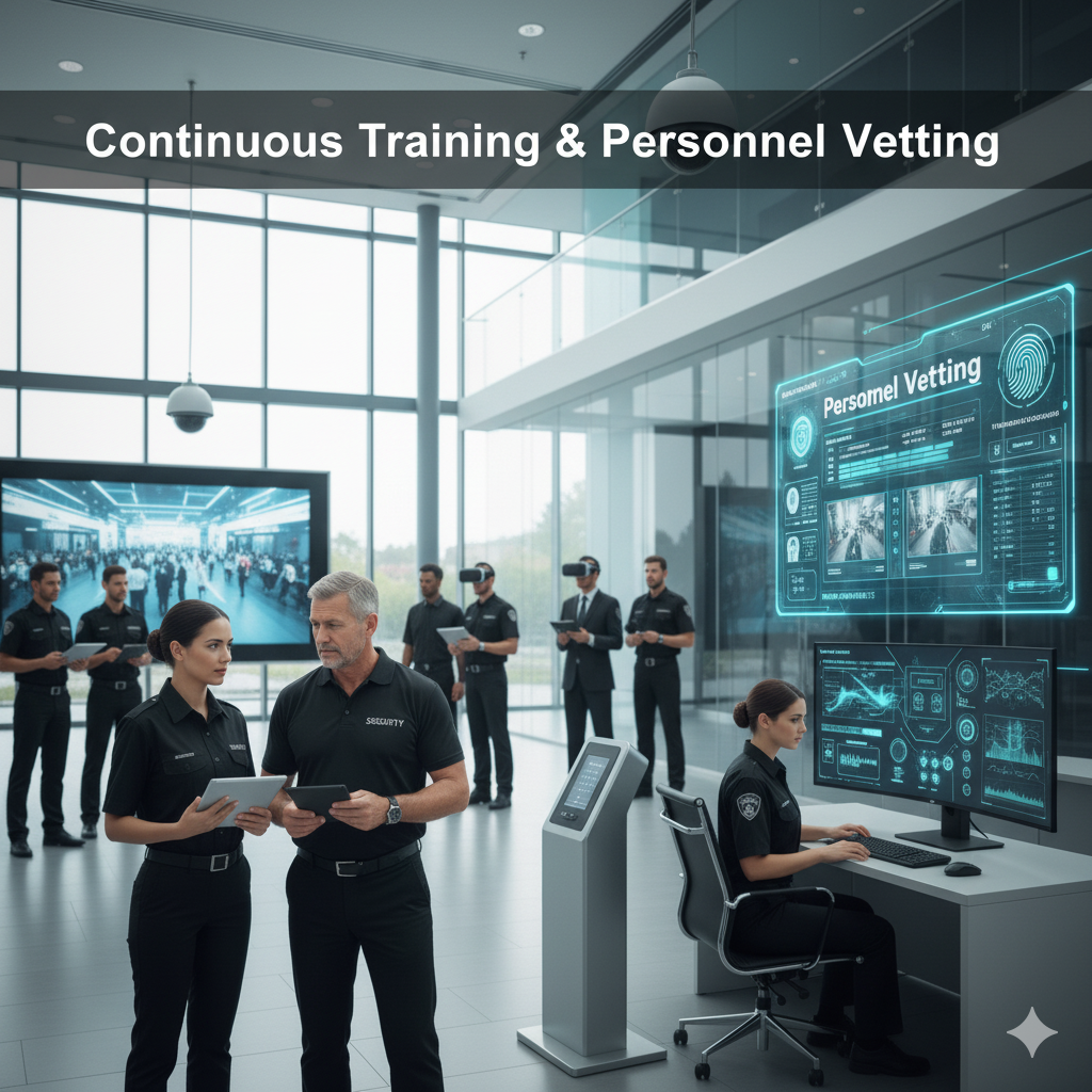 Continuous Security Guard Training and Vetting